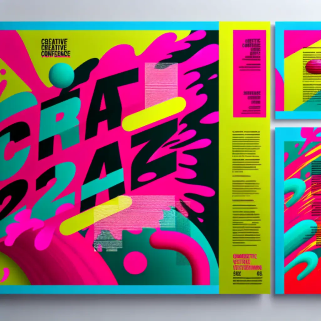 Aantrekkelijke poster voor evenement