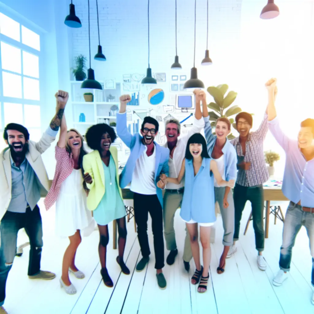 Teamfoto van bedrijf Lenette Communications