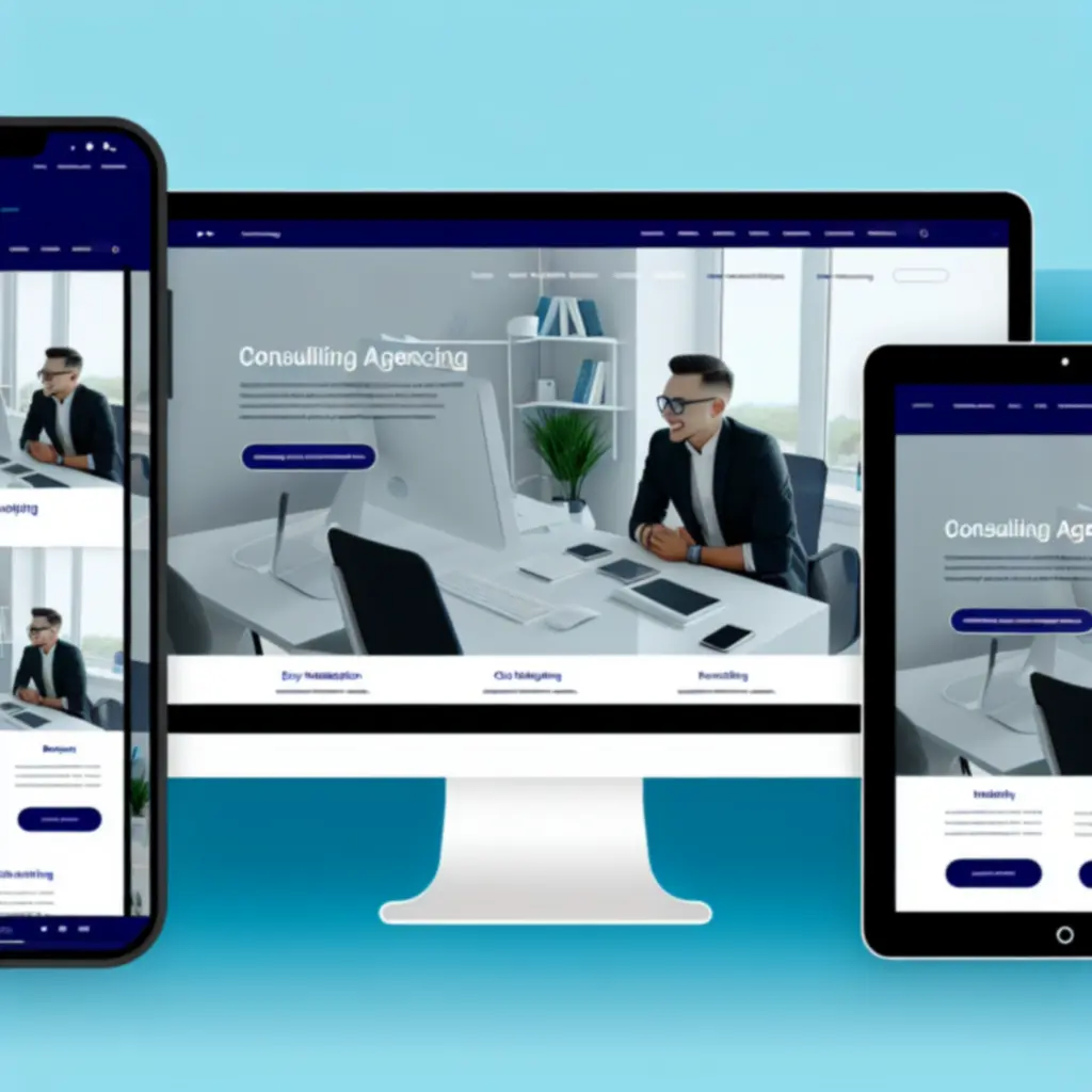 Responsieve bedrijfswebsite voor een consultancybureau